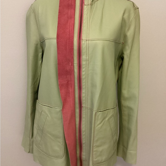 Reversible suade/leather Jacket - Picture 7 of 7